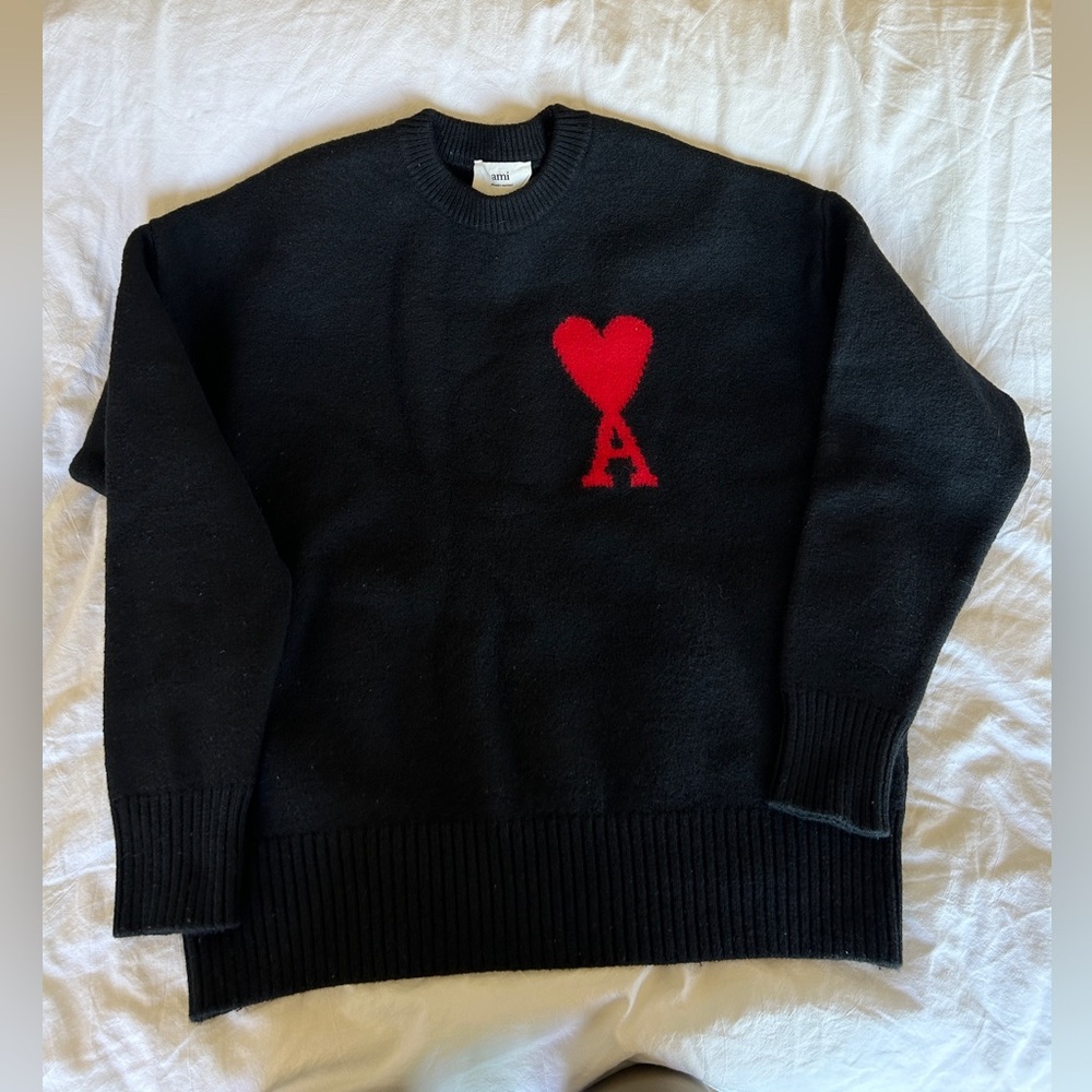 Ami Paris crewneck jumper sweater L